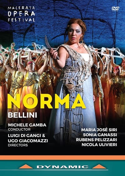 Maria Jose Siri, Sonia Ganassi, Michele Gamba - Norma (DVD)