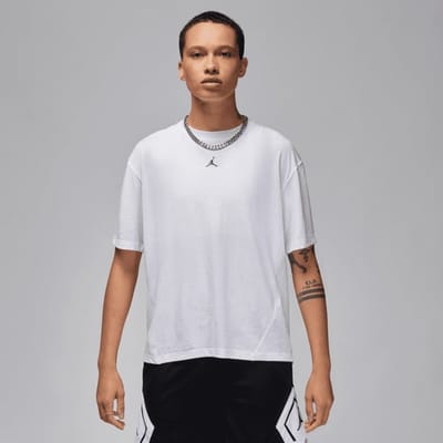 Jordan Diamond T-shirts Dames - Wit - Maat M - Katoen Jersey