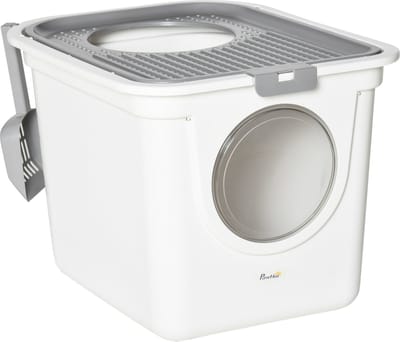 PawHut Katzentoilette mit Schaufel D31-049