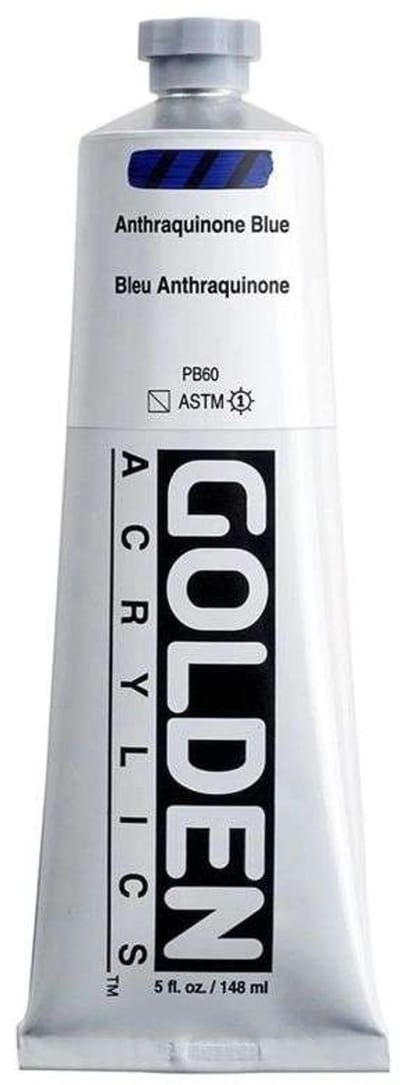 Golden Heavy Body Acrylverf Antrachinon Blauw 148 ml