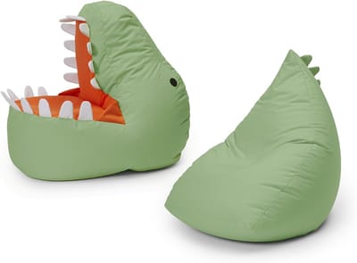 Kinderzitzak Set - Zitzak Bank - Binnen Buiten - 2 Delig - 70 x 170 x 90 cm