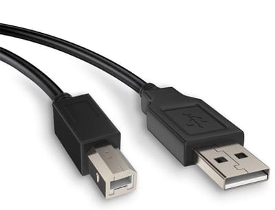 USB Printerkabel 3 meter USB 2.0 geschikt voor Scanner / Canon HP / Dell / Epson / Brother / Lexmark / Pixma / Samsung / Xerox printer