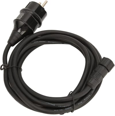 Dailygoody - AC-kabel - huishoudelijk zonne-energie - 3 x 0,75 mm² - geschikt voor WVC-300 en WVC-350 - fotovoltaïsche omvormer kabel - 220 V
