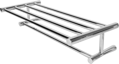 Dailygoods- Handdoekrek Roestvrij Staal - Handdoekhouder Badkamer - Handdoekstaaf - Ondersteuning voor Zware Handdoeken - Gemakkelijk te Reinigen - Sterke Constructie