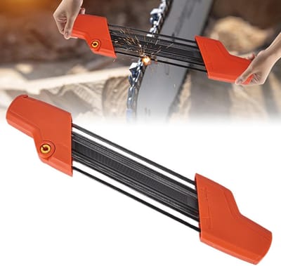 2-in-1 Kettingzaagslijper voor Houtbewerking - Universele Slijper met 3/8 inch Diameter