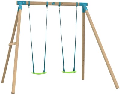 ACACIA portaal 2 zwenkingen - verankeringsset - FSC® vierkant hout h243 cm
