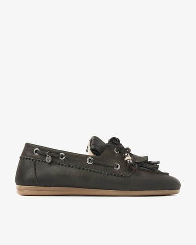 VIA VAI June Shelby Mocassins Dames - Leer - Bruin - Maat 37