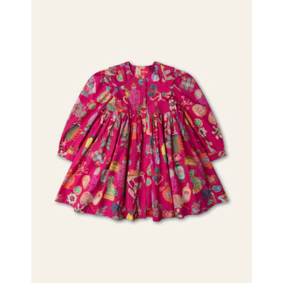 Oilily Dix Jurk- maat104/4yr Bougainville