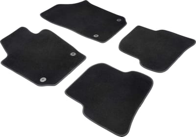 Walser Nadelfilz Velours premium voetmatten geschikt voor Seat Ibiza IV 03/2008-12/2017 - Ibiza IV ST 03/2010-07/2016
