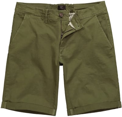 JP 1880 - Heren - Chino-bermuda Buik-Fit Regular Fit - Varengroen - Maat 70