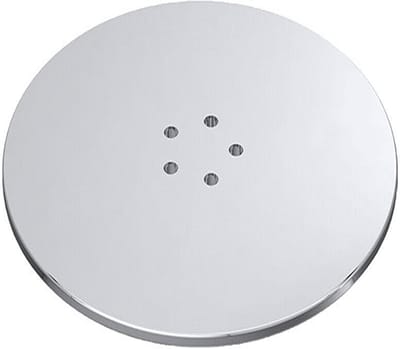 Luxe Afdekplaat 110mm voor Doucheputje met 90mm Rand - Glans Chroom