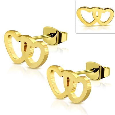 Amanto Oorbellen Berksu G - 316L Staal - Hart - 5x10mm