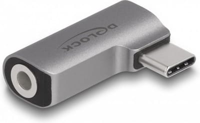Audio-adapter USB Type-C mannelijk tot 3,5 mm 4 Pin Stereo Jack Vrouw