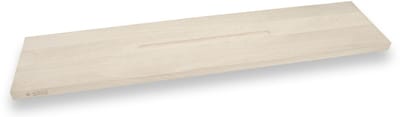 Badplank eiken wit recht 70 x 20 cm - 25 mm - Badplank - Bad plank - Badplanken - Badplank voor in bad - Badplank eiken - Badplank hout