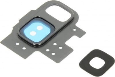 Cameraring cover + lens geschikt voor Samsung Galaxy S9 – Premium – Zilver