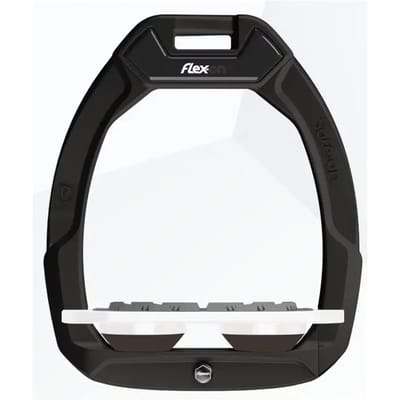 Veiligheidsstijgbeugels Plat Grip Zwart/Wit/Bruin Flex-On Safe-On
