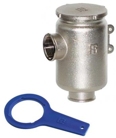 Guidi Waterfilter 3/4" type 1 Vernikkeld Messing