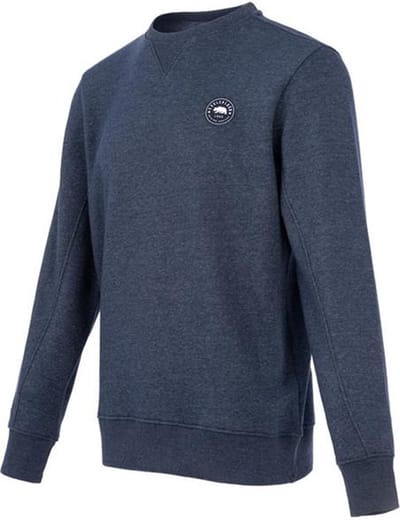 Soulcal - Joggingsweater - ronde hals - Heren - sporttrui - Indigo blauw - Maat S