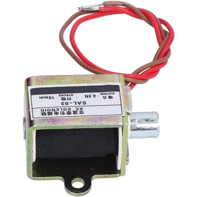 BERM Trektype Solenoïde Elektromagneet Tractie 4.9N Zuigkracht 10mm Slag SAL?03 AC220V