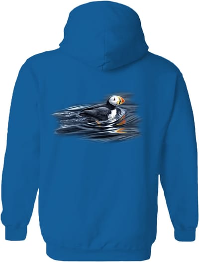 Papegaaiduiker Swimming Puffin The Coloured House Hoodie S