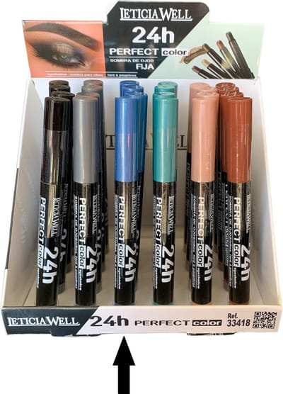 Leticia Well - Oogschaduw Potlood - Draaibaar / Automatic Pencil - Kobalt Blauw - Nummer 37