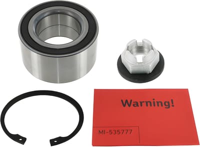 Wiellagerset Auto - Wielnaaf Lagers - Veilig Rijden - Originele OE Kwaliteit - 11x10x7 cm - Zwart