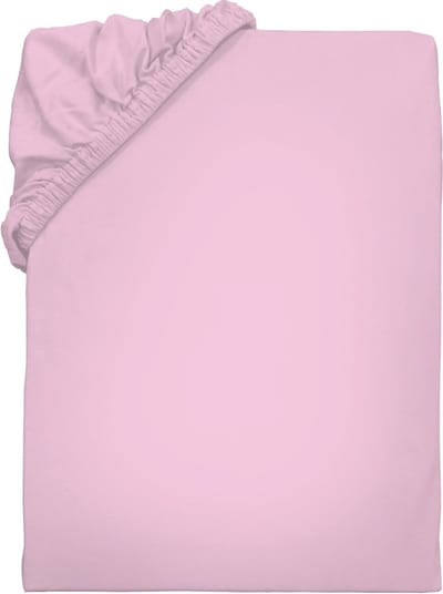 BINK Bedding Hoeslaken Roze 90 x 200 - 100% Jersey Katoen