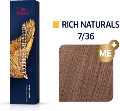 Wella Professionals Koleston Perfect Me+ - Haarverf - 7/36 Rich Naturals - 60ml