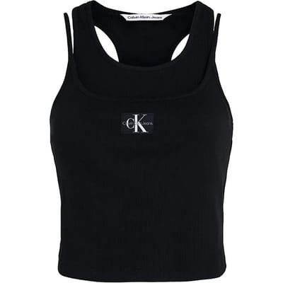 Calvin Klein Classic Ribbed Top voor dames