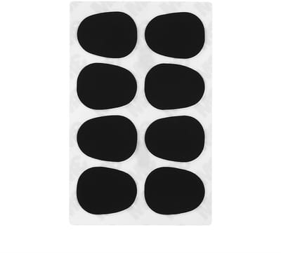 Shopcentral - Sax Mondstuk Patches - Bescherming voor Mondstuk - 0.3/0.5/0.8mm - Duurzaam Rubber - Geschikt voor Soprano Alto Tenor Saxofoon en Klarine..