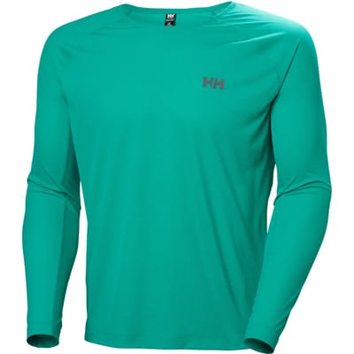Helly Hansen Trail T-shirt Met Lange Mouwen Groen L Man