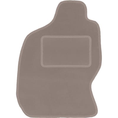 Beige bestuurdersmat voor: Nissan Patrol Y61 GU GR off-road (1998-2004)