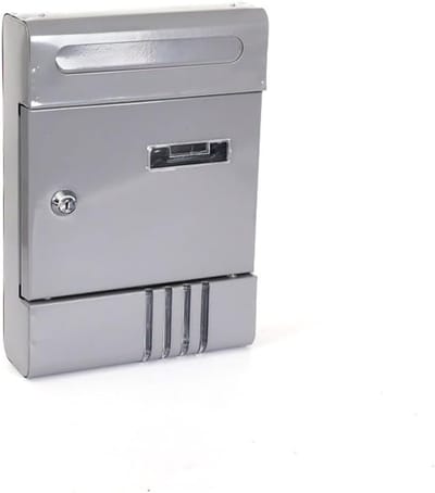 Brievenbus met slot - Postbak Krantenbak - Veilig Post Ontvangen - Regenbestendig IJzer - 205x65x291mm - Meerdere Kleuren