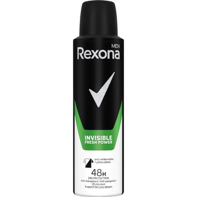 Rexona Men - Onzichtbare Frisheid Antiperspirant Spray - 48 Uur Bescherming - Technologie MotionSense™