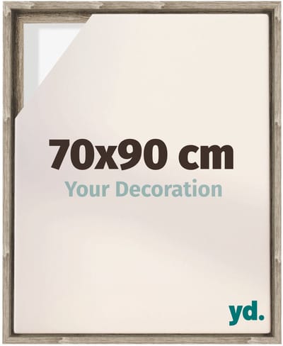 Your Decoration - Baklijst 70x90 cm - Sonoma Eiken - Baklijst voor Canvas - MDF - Lyon