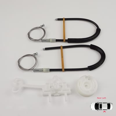 BWR5291 Reparatieset raammechanisme Achterdeur links voor Fiat Linea 323 110 2007-2018 51898679