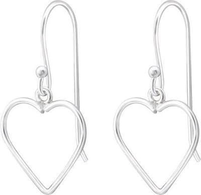 Montebello Oorbellen Binta - 925 Zilver E-Coating - Hart - 12x25mm