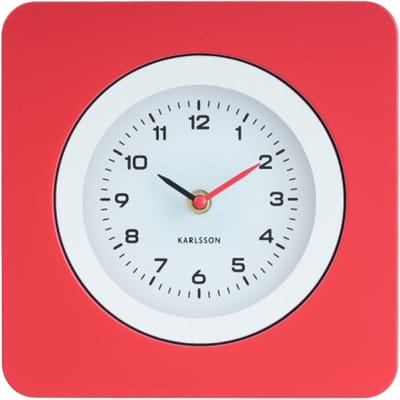 Karlsson wandklok new vintage bright red- Ø22cm