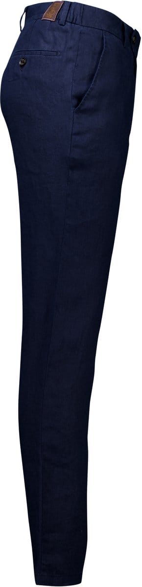 Gardeur Broek Trevi Luxury Linnen Cool Wear Comfort Dark Navy / male