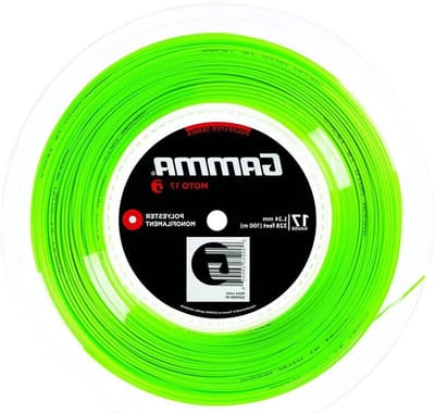 Tennis Snaren Rol - Monofilament Snaar - Tennissen - Optimale Power en Spin - 100 Meter - Lime