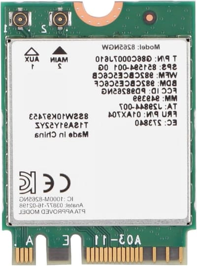 Draadloze Netwerkkaart - Wifi Bluetooth Adapter - Internet Verbinding - 867 Mbps Snelheid - NGFF M2 Interface - Niet Van Toepassing