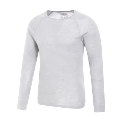 Mountain Warehouse Merino wollen thermo heren (Wit)