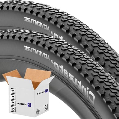 Fietsbanden Gravel Paar - Banden Set - Fietsen Op Onverhard - Tubeless Ready - 45-622 - Zwart