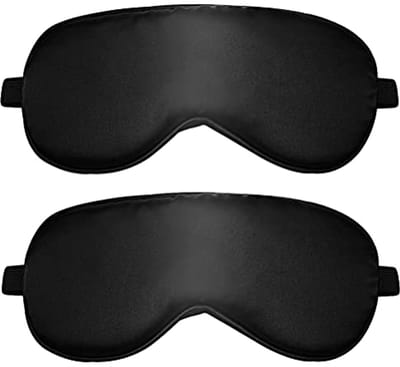 Slaapmasker voor Volop Comfort, Verduisterend Oogmasker met Verstelbare Riem voor Optimale Rust