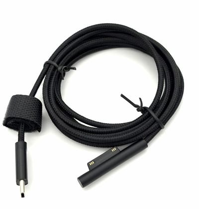 Geschikt voor Microsoft Surface Pro / Laptop / Book / Go – USB-C naar Surface Oplaadkabel – 1.5 Meter – Magnetisch – Power Delivery