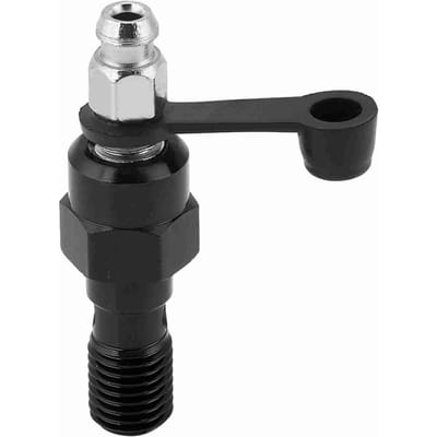 M10x1.0mm Vis de purge d'étrier de frein maître de moto Téton Boulon banjo Bouchon anti-poussière Noir noir