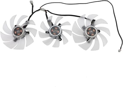 Grafische Kaart Ventilator - Vervanging Fan - Koeling Componenten - Specifieke Afmetingen - 95mm - Zwart