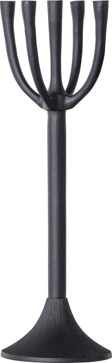 BePureHome Reach Kandelaar - Metaal - Zwart - 80x28x28