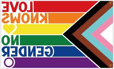 Regenboog Vlag - LGBT Banner - Trots Tonen - Waterdicht Polyester - 150 x 90 cm - Kleurrijk