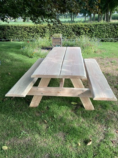 Douglas Picknicktafel 2,5m - Perfect voor Buitenplezier
